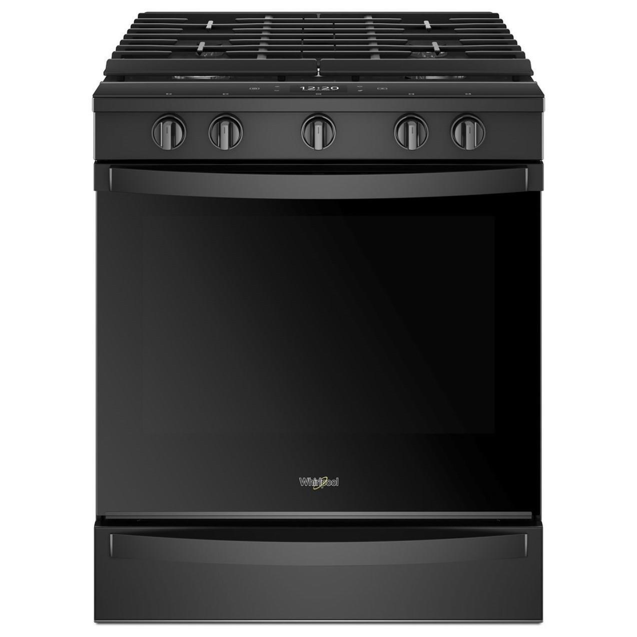 Whirlpool 5.8 Cu. Ft. Smart Slidein Gas Range with EZ2Lift™ Hinged